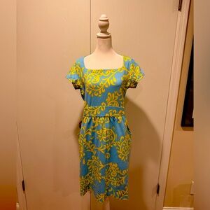 J McLaughlin Dress size  M Midi Catalina Cloth Pullover Stretch Emma Dress